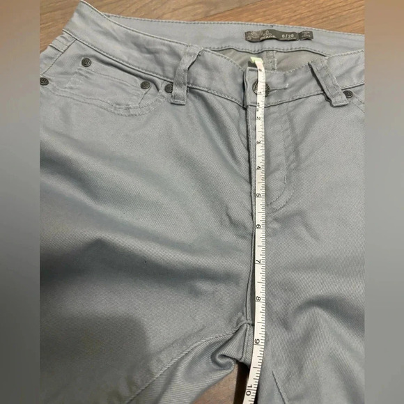 Prana Women’s Light Blue Gray Skinny Jeans Size 6/28 - Picture 8 of 8